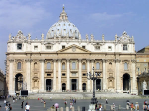 Basílica de São Pedro, Roma, Itália. Autore e Copyright Marco Ramerini