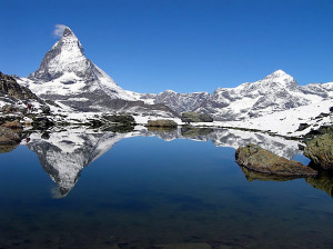 Matterhorn, Valais, Suíça. Autore e Copyright Marco Ramerini.