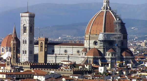 Duomo, Florença, Toscana, Itália. Author and Copyright Marco Ramerini