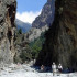O desfiladeiro de Samaria, Creta, Grécia. Author and Copyright Luca di Lalla