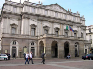 Teatro alla Scala, Milão, Itália. Autore e Copyright Marco Ramerini