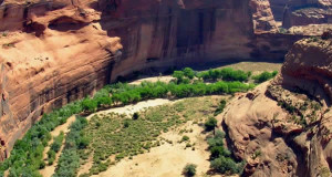 White House overlook, Canyon de Chelly National Monument, Arizona, Estados Unidos. Author NPS Photo. No Copyright