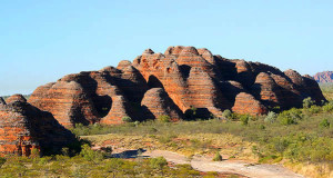 Purnululu NP, Austrália Occidental, Austrália. Author Bäras. Licensed under the Creative Commons Attribution