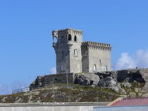 Castillo de Santa Catalina, Tarifa, Costa de la Luz, Andaluzia, Espanha. Author and Copyright Liliana Ramerini