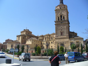 Catedral de Guadix, Andaluzia, Espanha. Author and Copyright Liliana Ramerini.