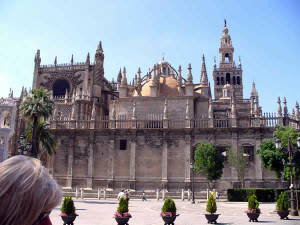 Catedral de Sevilha, Andaluzia, Espanha. Author and Copyright Liliana Ramerini.