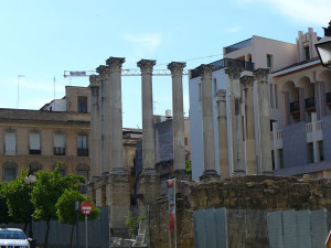 Templo Romano de Claudio Marcello, Cordoba, Andaluzia, Espanha. Author and Copyright Liliana Ramerini