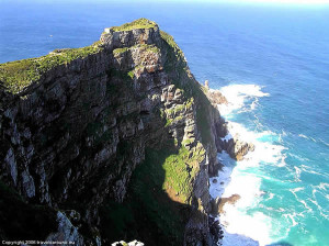 Cape Point, Cape of Good Hope Nature Reserve, Table Mountain National Park, África do Sul. Author and Copyright Marco Ramerini.