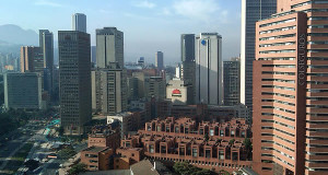 Centro Internacional Bogotá, Colômbia. Author Mrtony77. Licensed under the Creative Commons Attribution-Share Alike