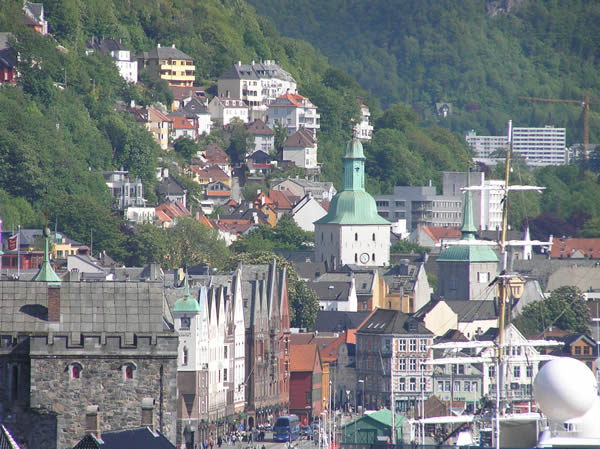Bergen, Noruega. Autor e Copyright Marco Ramerini.
