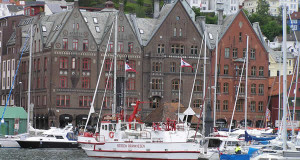 Bryggen, Bergen, Noruega. Autor e Copyright Marco Ramerini,,