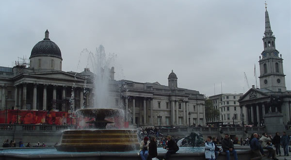 Trafalgar Square, Londres, Reino Unido. Autor e Copyright Niccolò di Lalla