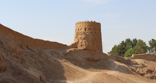 Fortaleza Narin Qal'eh, Meybod, Irã. Autor e Copyright Marco Ramerini..