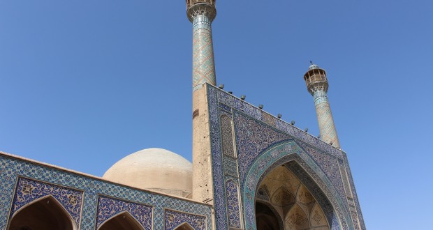 Grande Mesquita (Mesquita Jāmeh), Isfahan, Irã. Autor e Copyright Marco Ramerini
