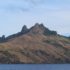 As espectaculares montanhas da Ilha Waya, Ilhas Yasawa, Fiji. Autor e Copyright Marco Ramerini