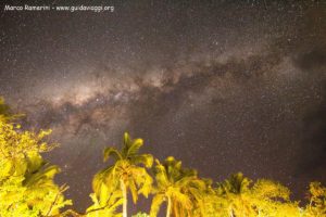 A Via Láctea, Kuata, Ilhas Yasawa, Fiji. Autor e Copyright Marco Ramerini