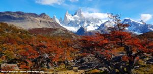 Monte Fitz Roy, Parque Nacional Los Glaciares, Argentina. Autor e Copyright Marco Ramerini