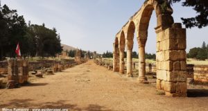 Anjar, Vale do Beca, Líbano. Autor e Copyright Marco Ramerini