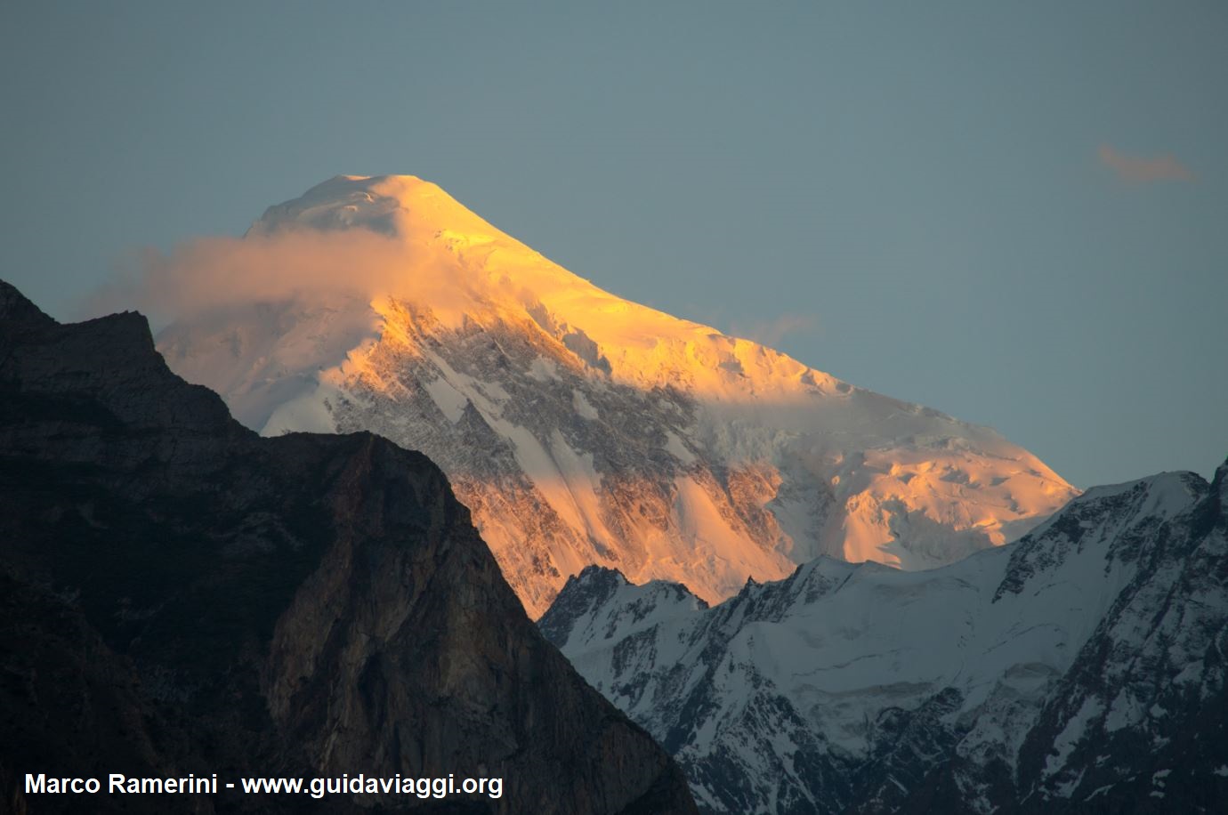Diran Peak, Karakorum, Paquistão. Autor e Copyright Marco Ramerini