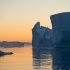 Icebergs no Icefjord (fiorde de gelo), Ilulissat, Groenlândia. Autor e Copyright Marco Ramerini