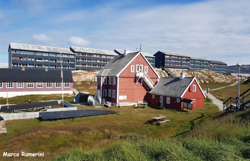 O Museu Knud Rasmussen em Ilulissat, Groenlândia. Autor e Copyright Marco Ramerini