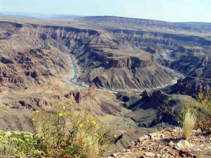 Fish River Canyon, Namíbia. Author and Copyright Marco Ramerini