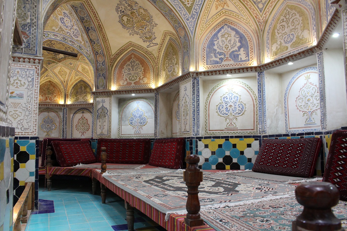 Banho público do Sultan Amir Ahmad, Kashan, Irã. Autor e Copyright Marco Ramerini.